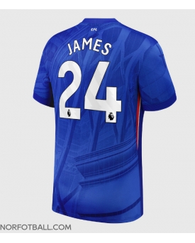 Billige Fotballdrakt Chelsea Reece James #24 Replika Hjemmedrakt 2025-26 Kortermet Billige Fotballdrakt Chelsea Reece James #24 Replika Hjemmedrakt 2025-26 Kortermet